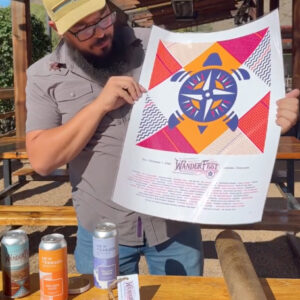WanderFest 4-Pack Poster Tube